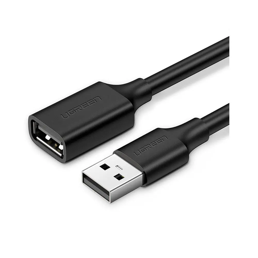 Cabo Extensão USB 2.0 Ugreen USB-A Macho e Fêmea 1M