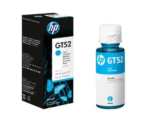 [HPGT52CI] Refil de Tinta HP GT52 Ciano